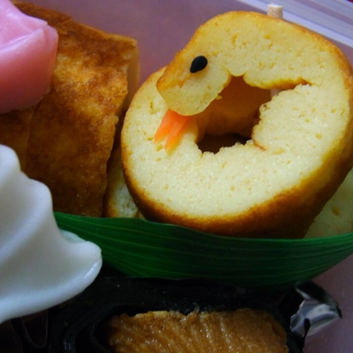 巳年のおせち~伊達巻でヘビ~